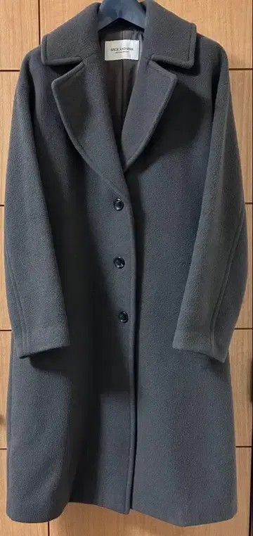 spick&span 그레이 울 롱 체스터 코트 출퇴근