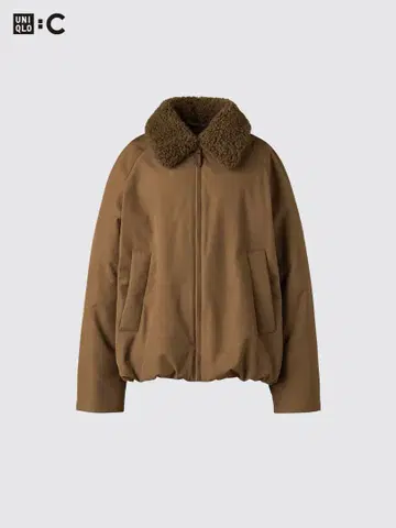 [이번 시즌 완판템] UNIQLO:C 퍼프 테크 자켓 M 브라운