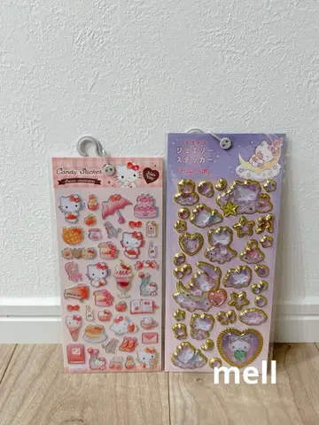 키티 캔디 스티커 주얼리 스티커