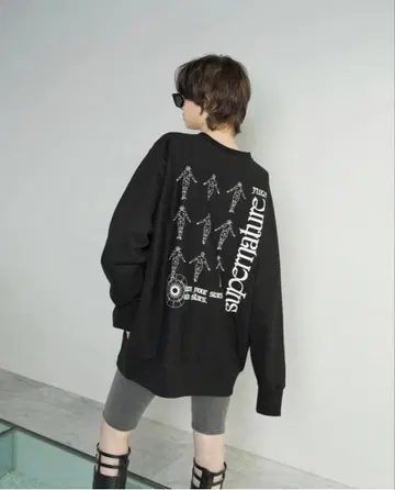 juemi 백 프린트 맨투맨