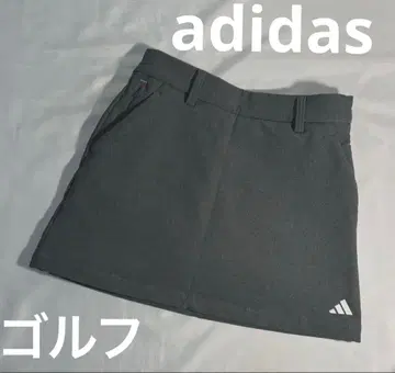 미사용 adidas 여성용 골프 스커트 그레이 속기모