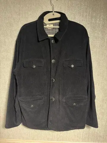 블랙 코듀로이 자켓
