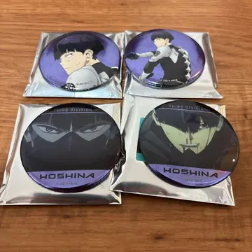 일격 컬렉션 괴수 8호 캔뱃지 호시나 소우시로 4개