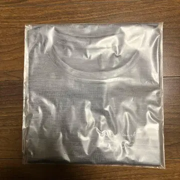 [ 미사용 새상품 ] 코토리웍스 반팔 셔츠 울 천축 남녀 공용 그레이