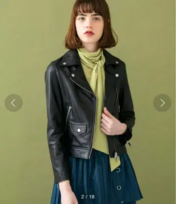 유나이티드 도쿄 S M 가죽 재킷 소가죽