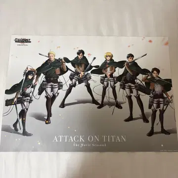 [ 초 레어 ] 진격의 거인 B2 포스터