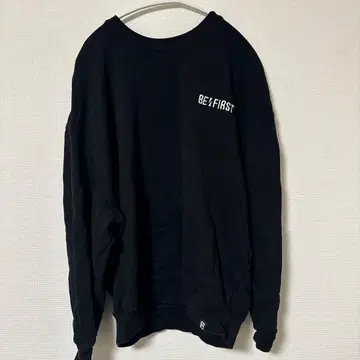 BE:FIRST 블랙 맨투맨 XL