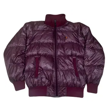90s MOONSTONE 리브 다운 자켓 XS 버건디