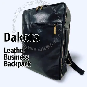 Dakota 가죽 비즈니스 백팩 2way 블랙 브리프 케이스