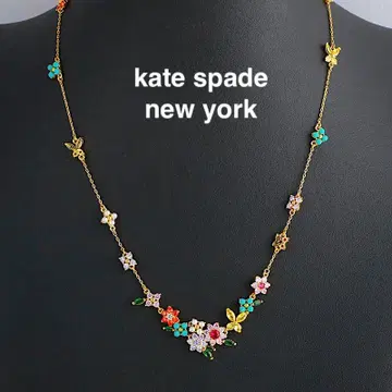 케이트 스페이드 플라워 스테이트먼트 목걸이