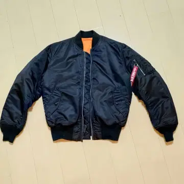 ALPHA 알파 MA-1 플라이트 자켓 블랙