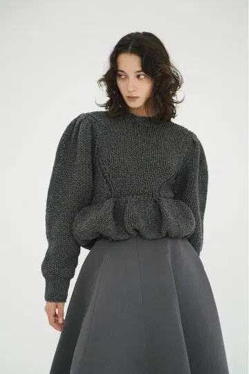 CLANE POCKET ZIP KNIT TOPS