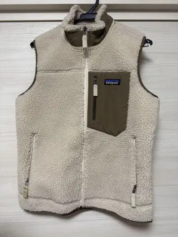 patagonia 플리스 베스트 베이지