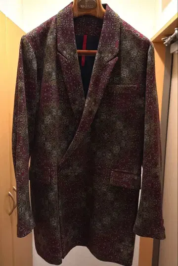 YANTOR 아라베스크 패턴 테일러드 자켓 M