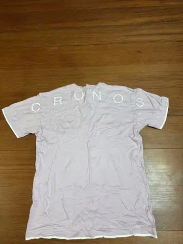 CRUNOS 크로노스 오버 사이즈 핑크 T셔츠 C 로고 M