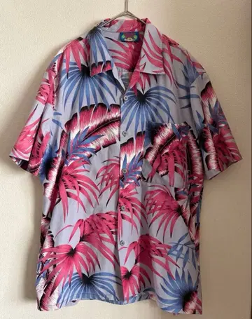 HAWAII BLUES 알로하 셔츠 M
