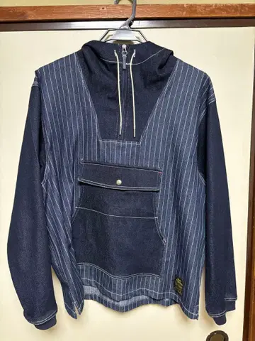 짐 마스터 데님 후드티 셋업