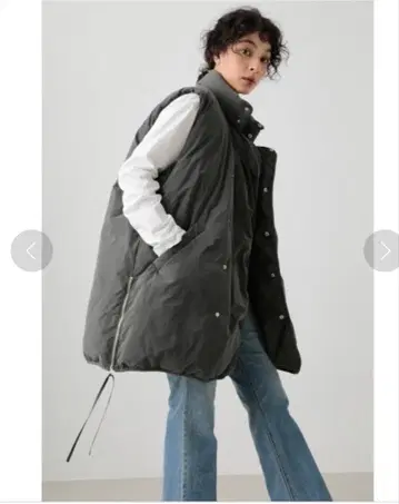 Crie conforto 스티치리스 충전솜 베스트 M