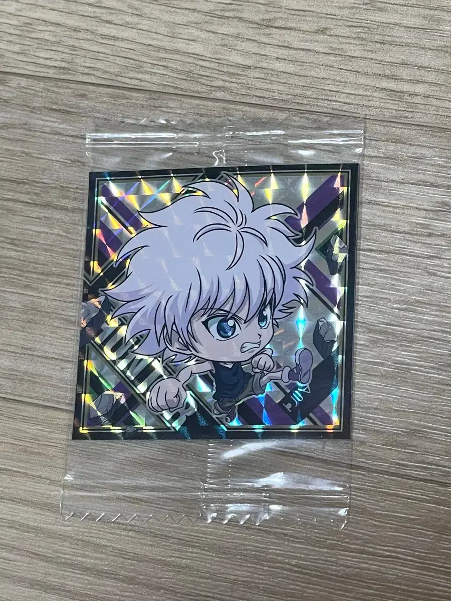 Hunter x Hunter Killua Wafer Seal Sticker