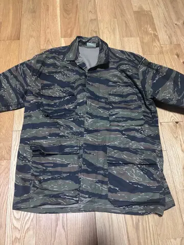 카모플라쥬 밀리터리 자켓