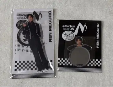 SnowMan ON 클리어 스티커 & 거울 스티커 set 메구로 렌