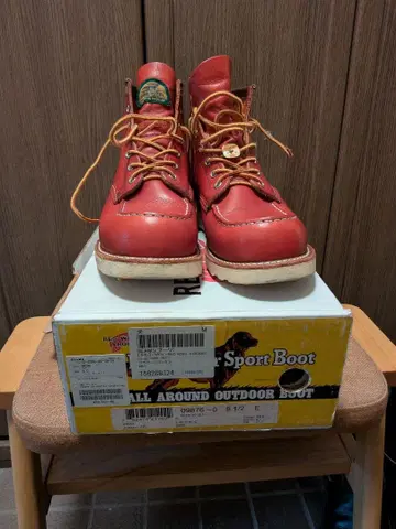 레드윙 아이리쉬 세터 BEAMS 별주 반원 택 9.5E