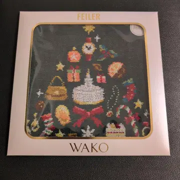 페이러 x 와코 WAKO TREE 타월 손수건 그린