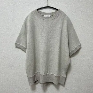 카구레 사카리버 프렌치 슬리브 그레이 맨투맨 반팔