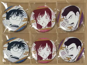 명탐정 코난 공식 앱 캔뱃지 나가노 시리즈 6점 세트