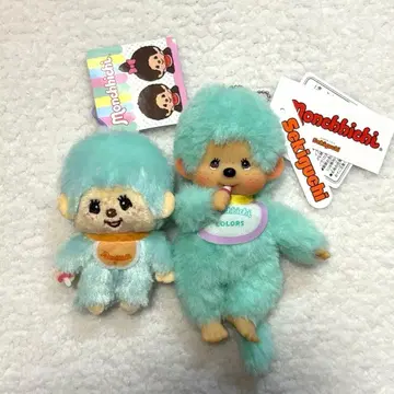 몽치치 민트 그린 마스코트 키링 2체 세트