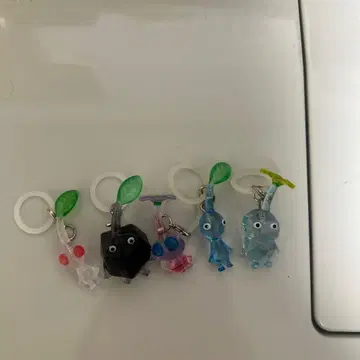 피크민 가챠가챠 메지루시 액세서리 5종 세트