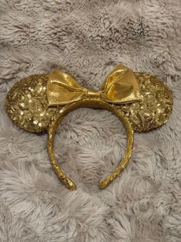 도쿄 디즈니 리조트 골드 머리띠