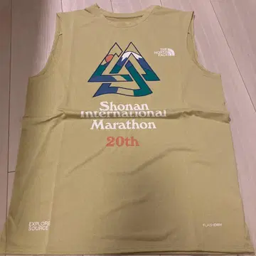 쇼난 국제 마라톤 참여상 NORTH FACE 남성용 M 슬리브리스 타입
