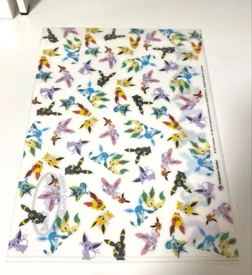 [ 미개봉 새상품 ] A4 클리어 파일 pokemon time 이브이