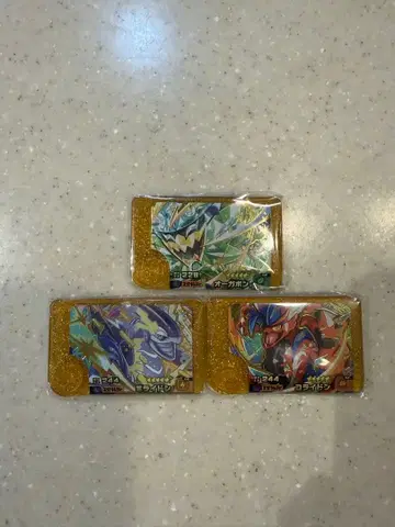 포켓몬 프렌다 미라이돈 콜라이돈 오거폰 [ 슈퍼 보물 3장 ]