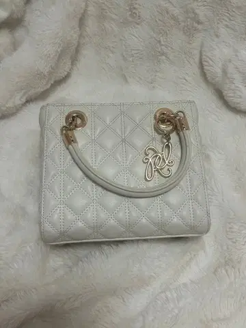 RANDA 2WAY 퀼팅 백 화이트