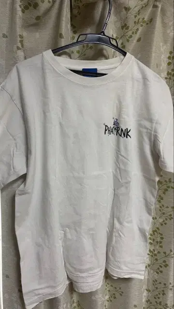 PHARNK 로고 T셔츠 화이트