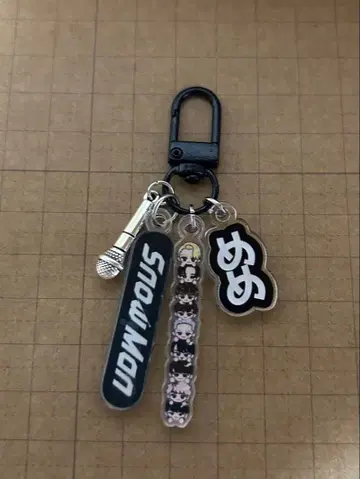 Snowman 아크릴 키링 메메 메구로 렌