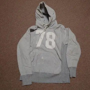 나노 유니버스 별주 챔피온 후드 부착 후드티 그레이 사이즈:M