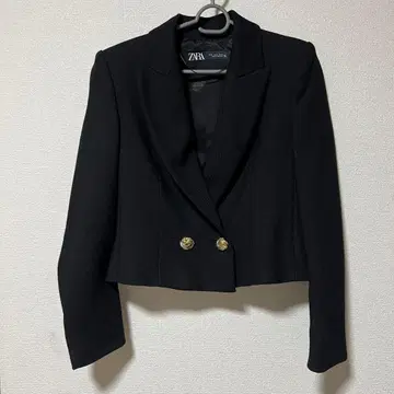 ZARA 블랙 숏 기장 자켓