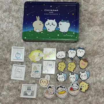 치이카와 마그넷 21점 공차로프 콜라보 캔 세트