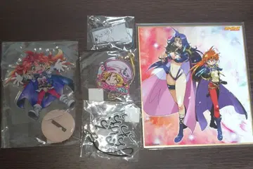 슬레이어즈 취미 라운드 한정판 리나 아크릴 스탠드 색지 등