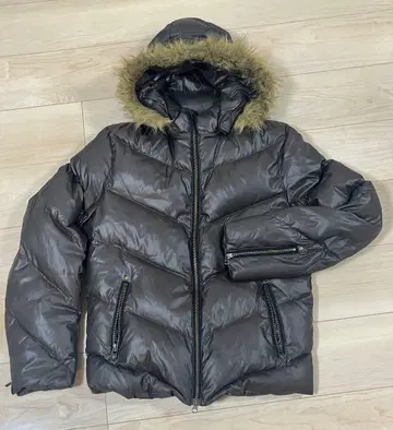 y2k 미쉘클랑 다운 자켓 오빠 헤이세이 짧은 기장 퍼