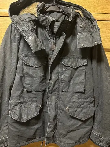 Johnbull 밀리터리 자켓 L 사이즈 다크 그레이