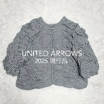 25년 UNITED ARROWS 셔링 2WAY 블라우스 정가 2.3