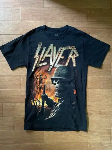 Slayer WORLD DOMINATION 2015 T셔츠 S사이즈