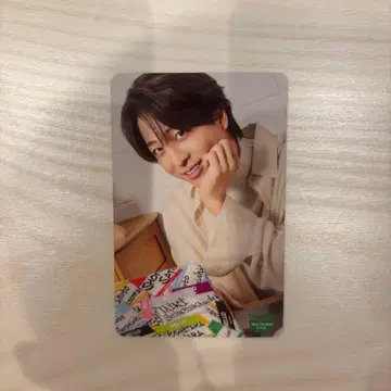 1장 timelesz 트레이딩 카드 테라니시 타쿠토 키쿠치 후마