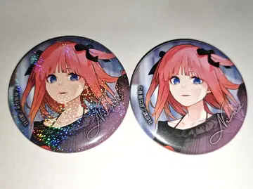 5등분의 신부 나카노 니노 캔뱃지 보통 홀로 세트 GOTO AKIBA