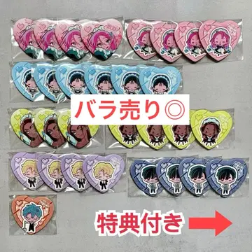 에이리언 스테이지 에이스테 하트형 캔뱃지 30개