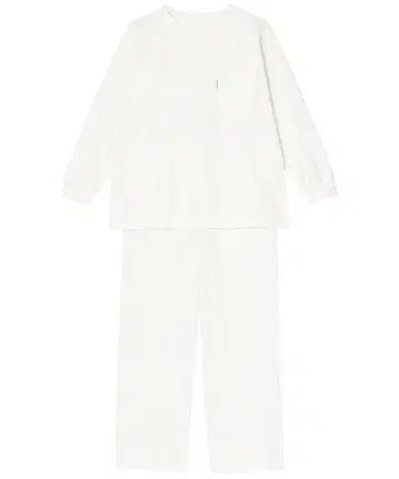 [ 미사용 택 포함 ] Wacoal 수면과학 파일 소재 파자마 M